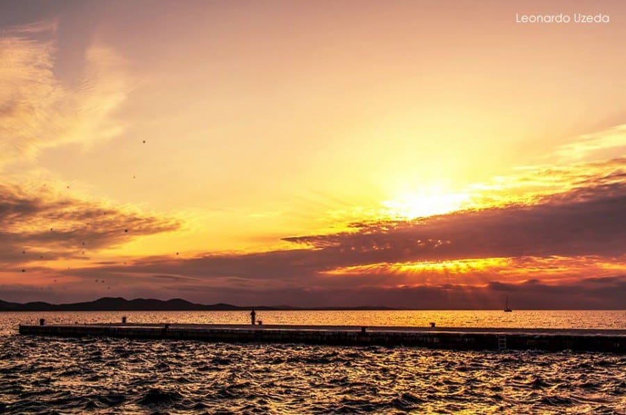 Leonardo Uzeda Zadar sunset - Chasing the Donkey