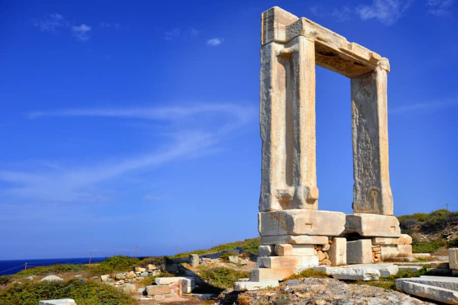 Naxos Island, Greece - Portara, Naxos island, Greece