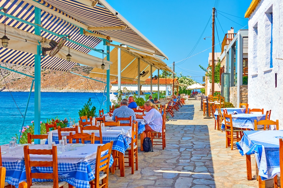 Aegina Greece Guide - Perdika Waterfront