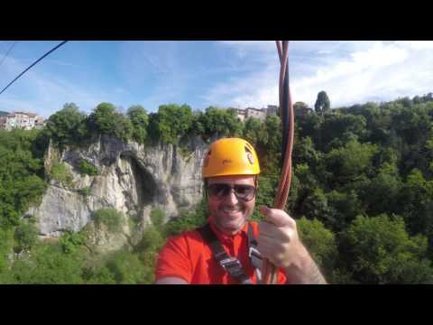 Chasing the Donkey Goes Zip Lining in Pazin