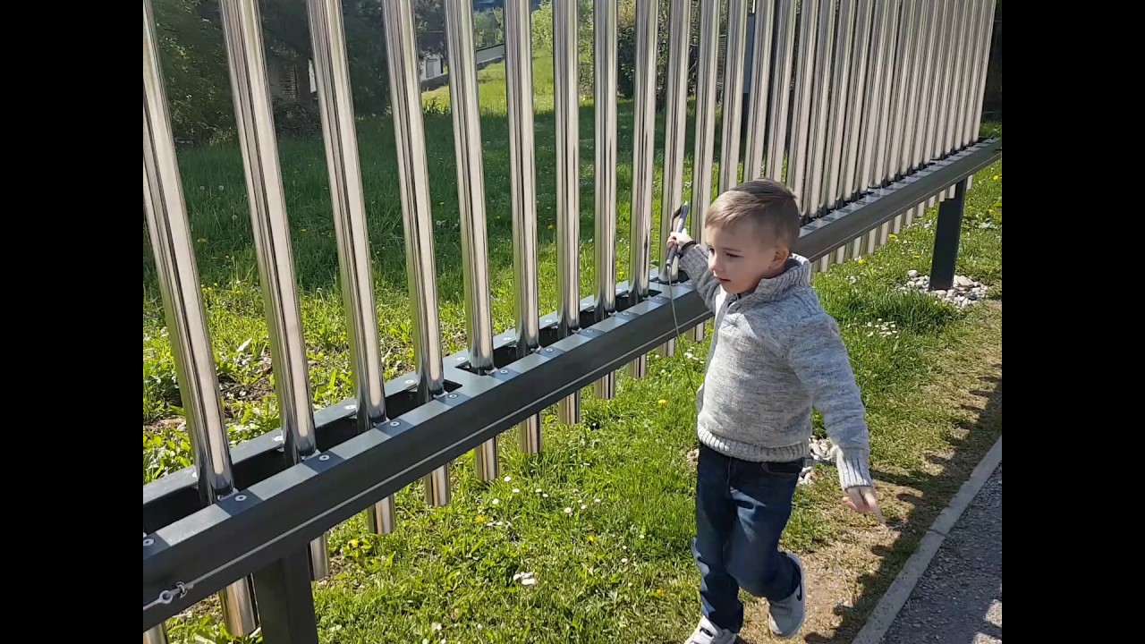 Muscial Fence - Ozalj, Croatia