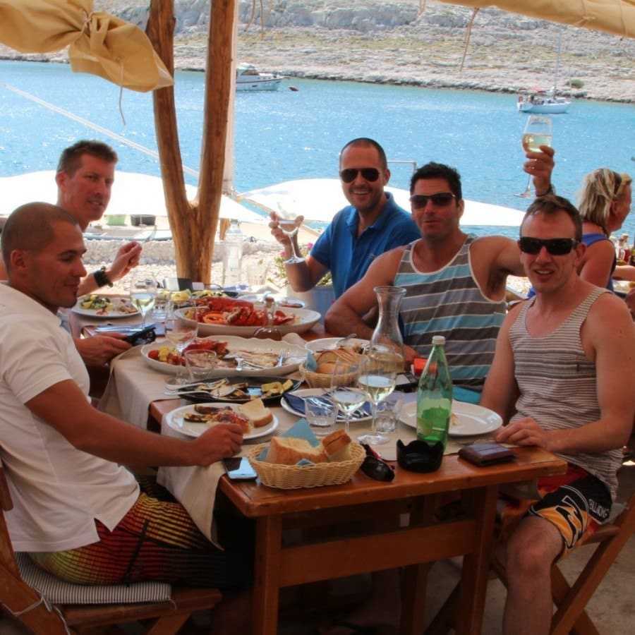 konoba opat australians visitors sailing