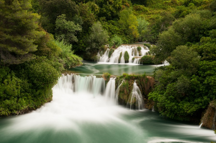 Krka National Park water falls