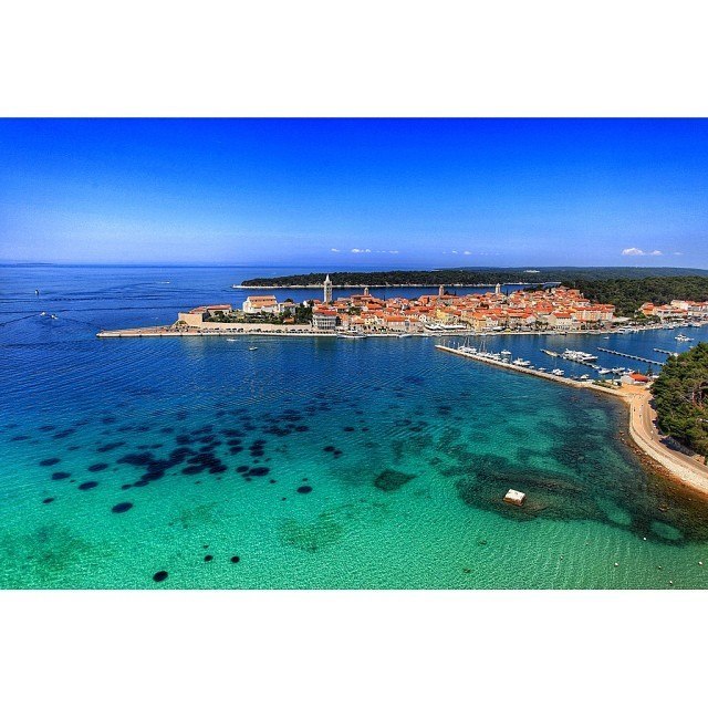 Aerial shot of Croatia - Chasing the Donkey