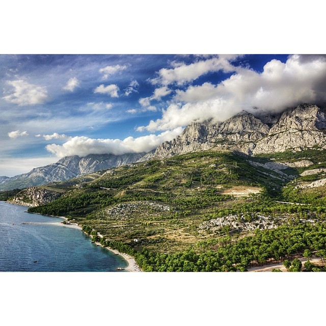 Aerial shot of Croatia - Chasing the Donkey