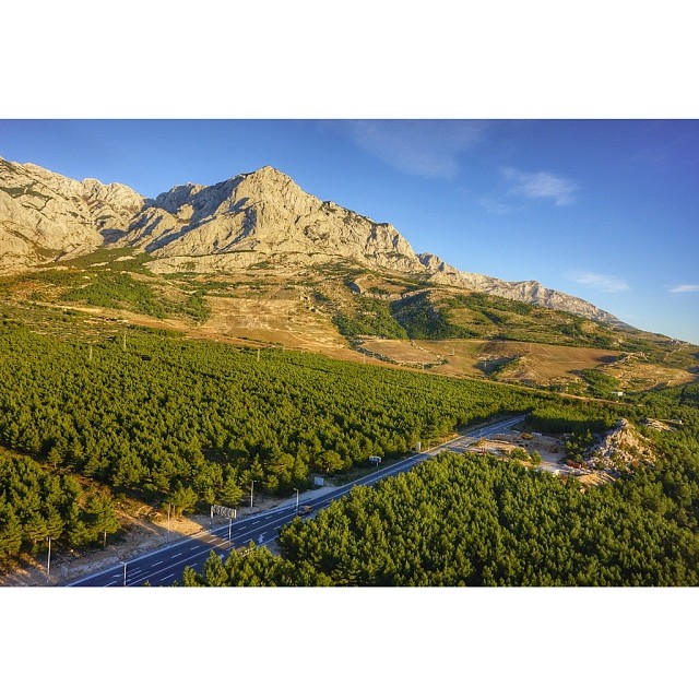 Aerial shot of Croatia - Chasing the Donkey
