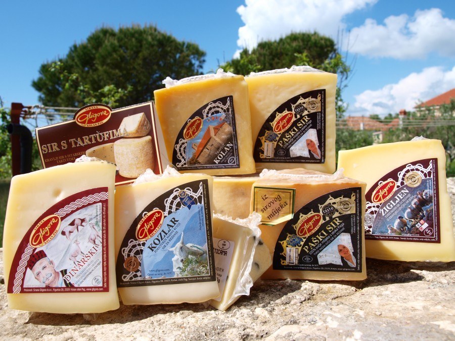 Pag Island Paski Sir cheese range