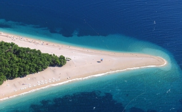 Things to do in Bol #1 - Zlatni Rat Beach - Chasing the Donkey Croatia