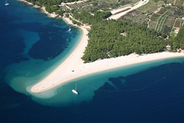 Zlatini Rat Beach Croatia - Chasing the Donkey Croatia