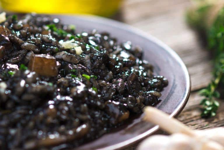 Croatian Black Risotto Recipe (Crni Rižot) Chasing the Donkey