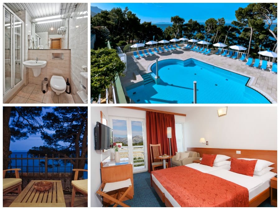 Hotel Berulia Brela Collage