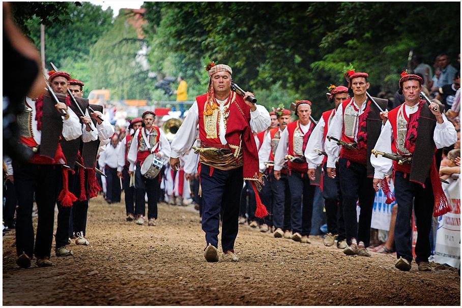 Sinjska Alka Marching the Alka Ilija Veselica