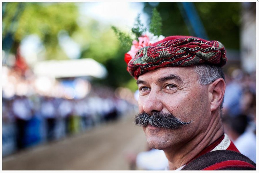 The men of the Sinjska Alka Ilija Veselica