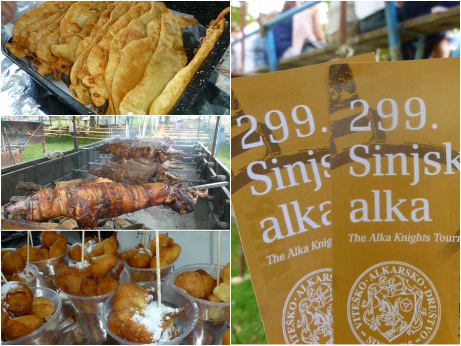 Travel Croatia Sinjska Alka in the town of Sinj 2