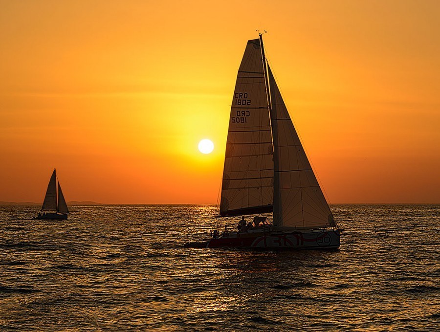 Zadar Sailing Sunset | Travel Croatia