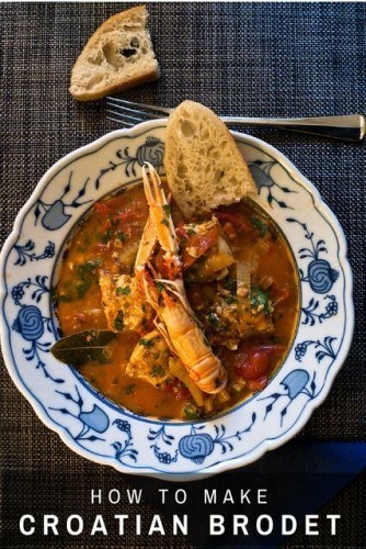 Croatian Cooking. Learn to Make Brodet Recipe 