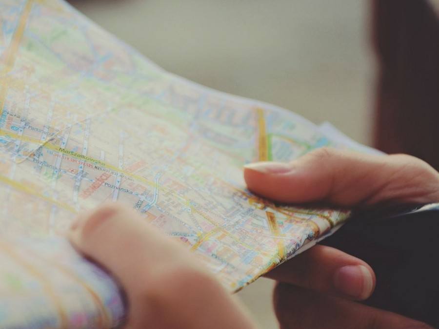 Holding a Map of Croatia | Chasing the Donkey Croatia Travel Blog