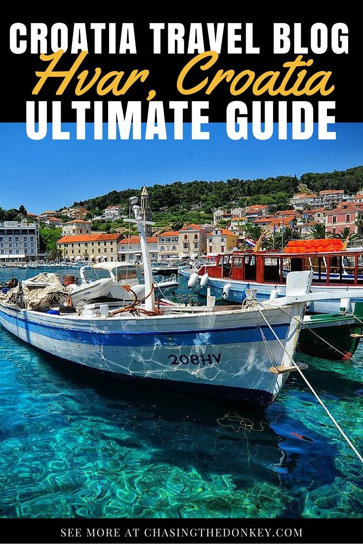 Things to do on Hvar Island. A bright spot on the Mediterranean, Hvar Island offers a luxurious island lifestyle that most people dream about - let us show you what to do in Hvar Croatia | Chasing the Donkey