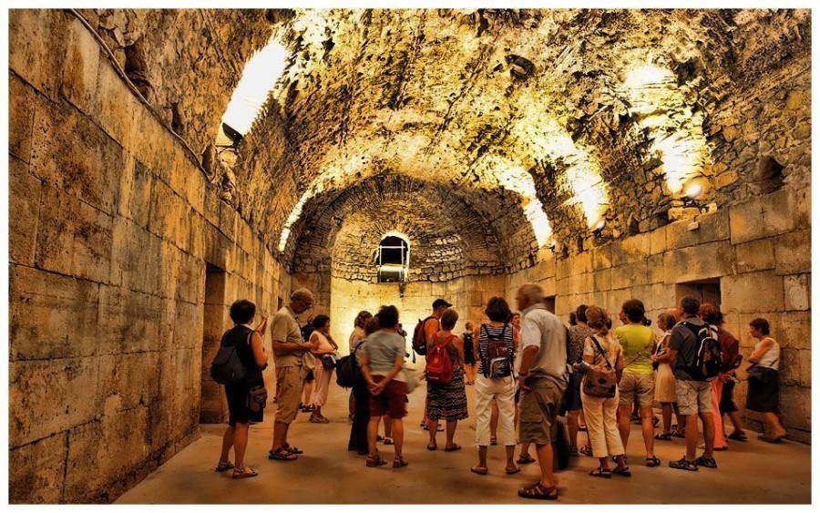 Below | Things to do in Split | Chasing the Donkey Croatia Travel Blog