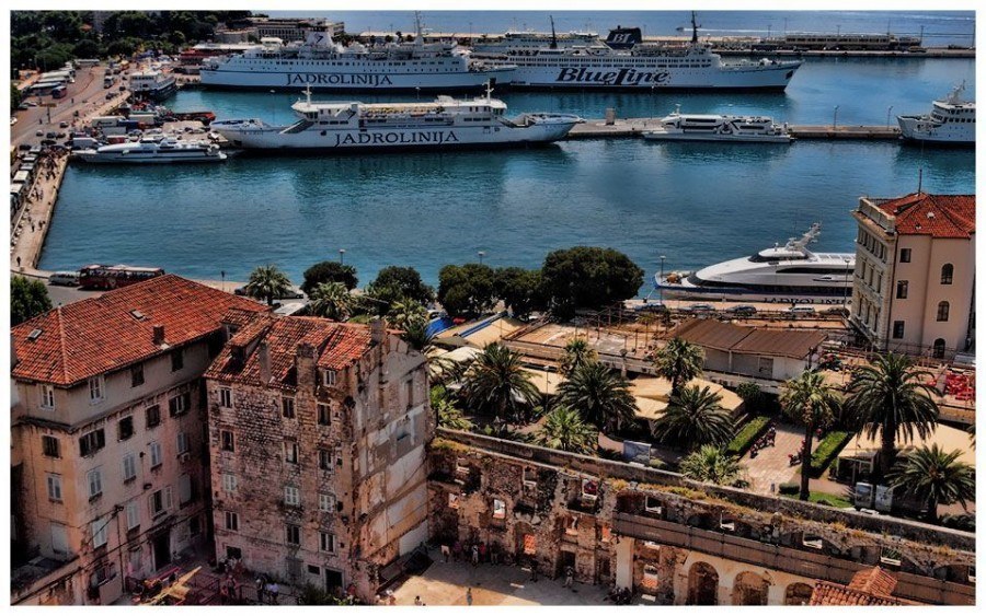Ferry | Things to do in Split | Chasing the Donkey Croatia Travel Blog