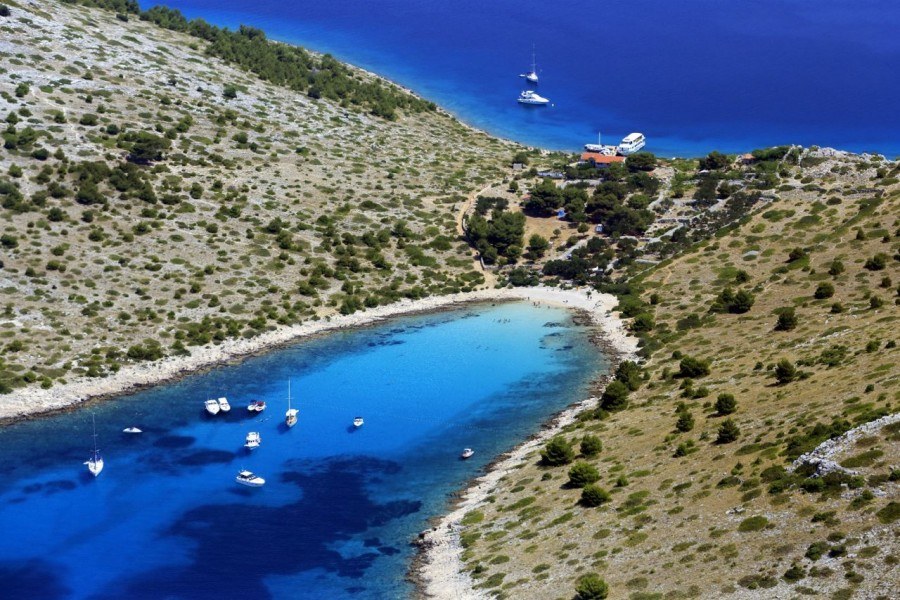 Kornati Isla Swimmingnds National Park Tour Swin Stop