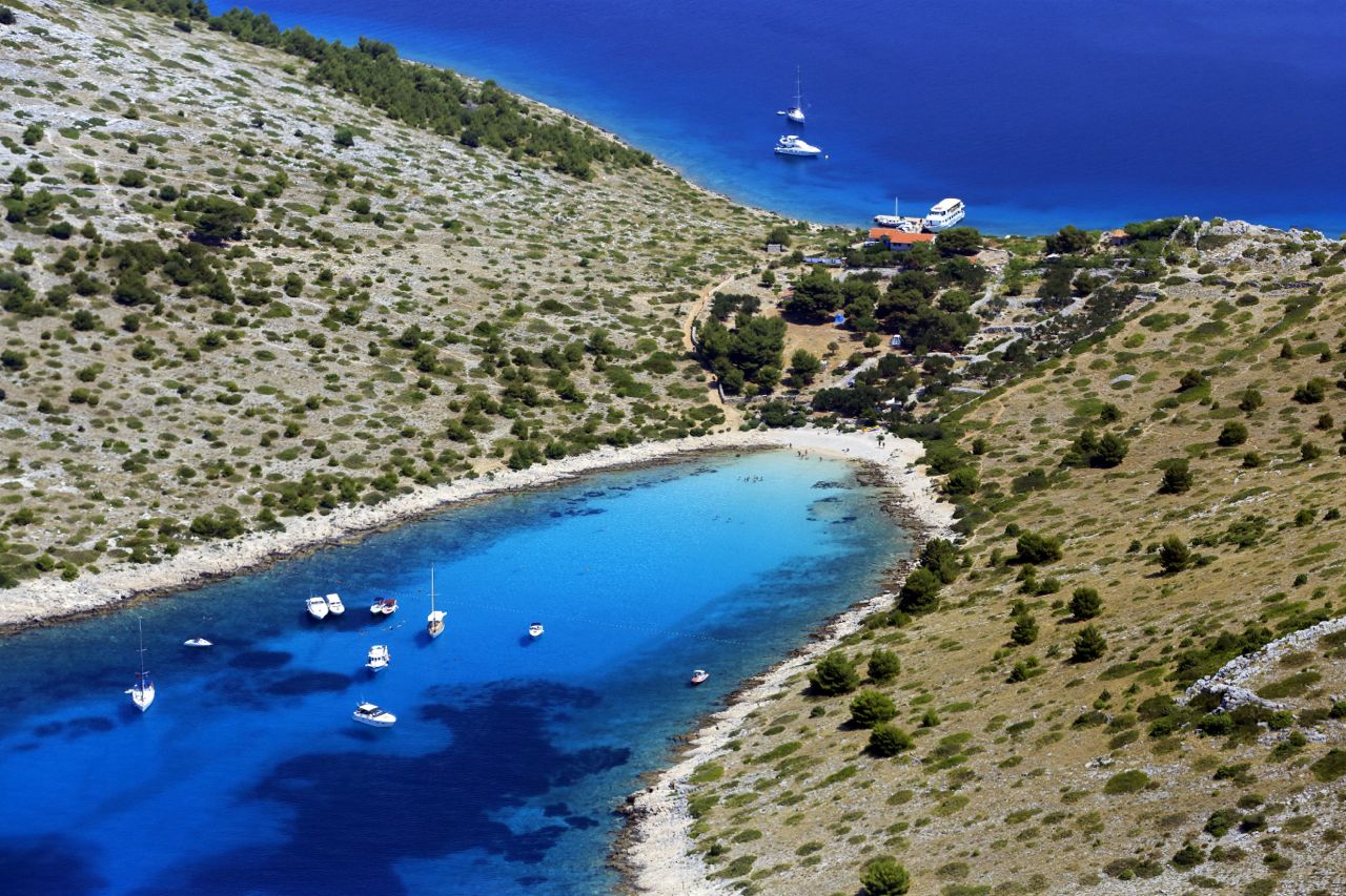 Kornati Isla Swimmingnds National Park Tour Swin Stop