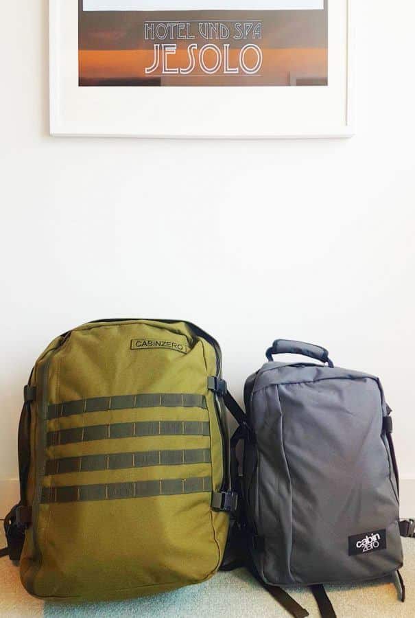 Cabinzero Lightweight Cabin Luggage Review Chasing The Donkey