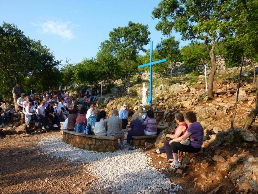 Bosnia-Herzegovina Travel Blog_Blue Cross in Medjugorje