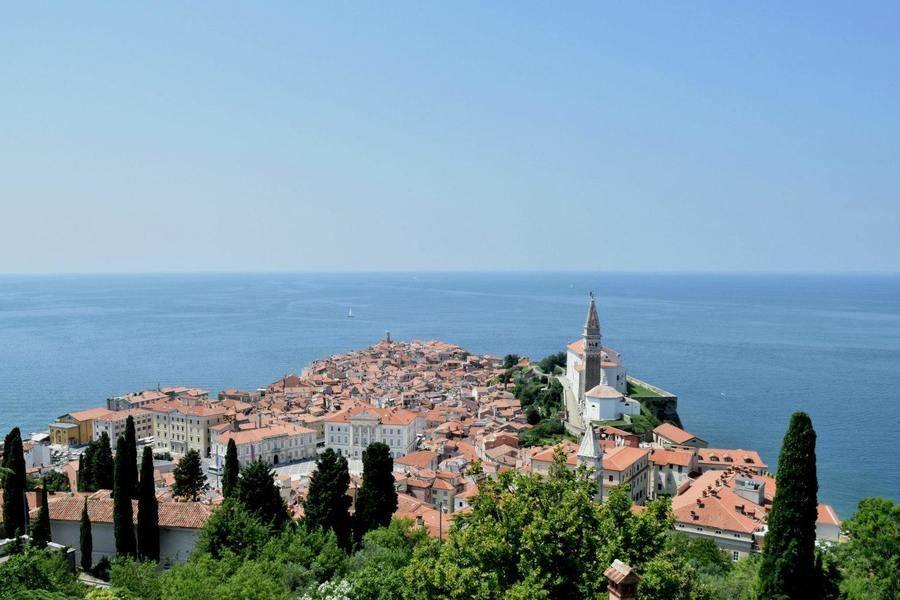 What to do in Slovenia_overlook-piran_Slovenia Travel Blog