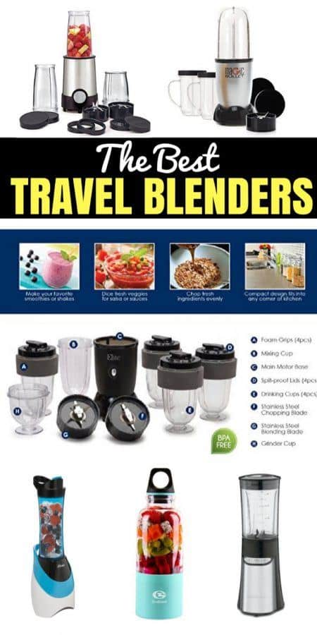 Best Travel Blenders - Travel Blog Chasing the Donkey