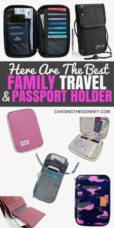 family travel document organizer