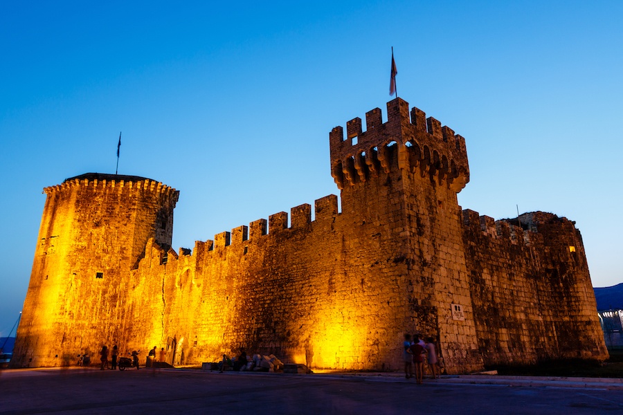 Things To Do In Trogir Croatia For The Day Chasing The Donkey