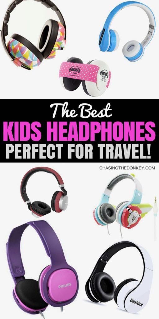 Best Noise Canceling Headphones For Kids Who Travel Chasing the Donkey