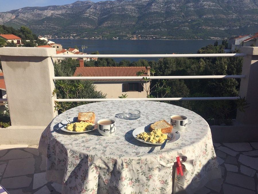 Tips For Your First Time to Croatia: View Over Korcula