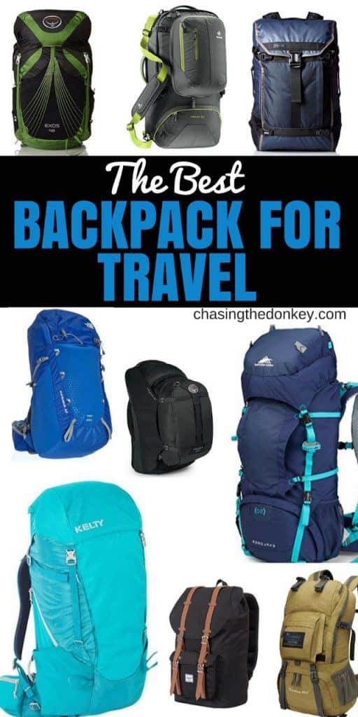 Best Backpack For Travel Chasing the Donkey