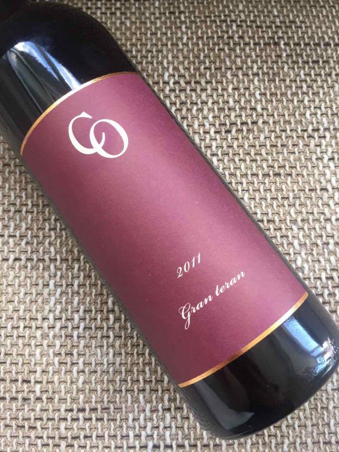 Best Croatian Wine - 5 Grapes_Coronica Gran Teran 2011