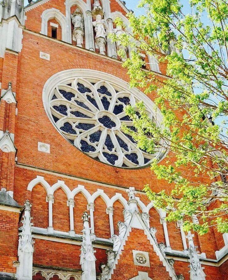 Things to do in Osijek Croatia - Osijek Stained Glass- Croatia Travel Blog