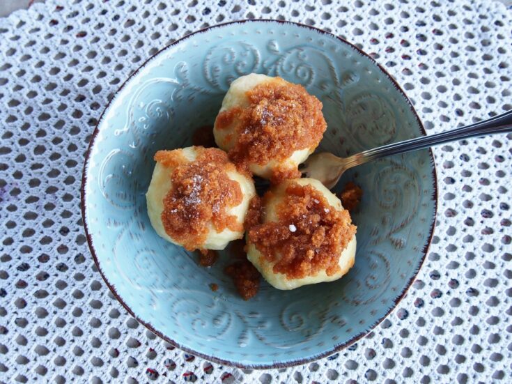 Croatian Plum Dumplings Recipe (Knedle sa Šljivama)