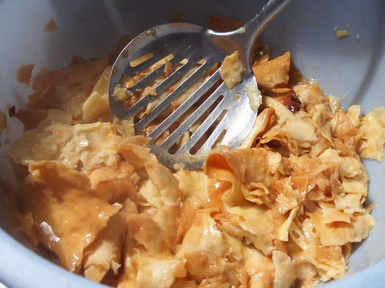 How to Make Mlinci 3 - Croatia