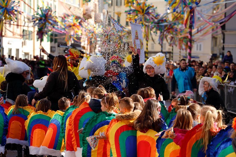 Things to do in Croatia_Carnival in Croatia_Rijecka Children's Carnival Parade