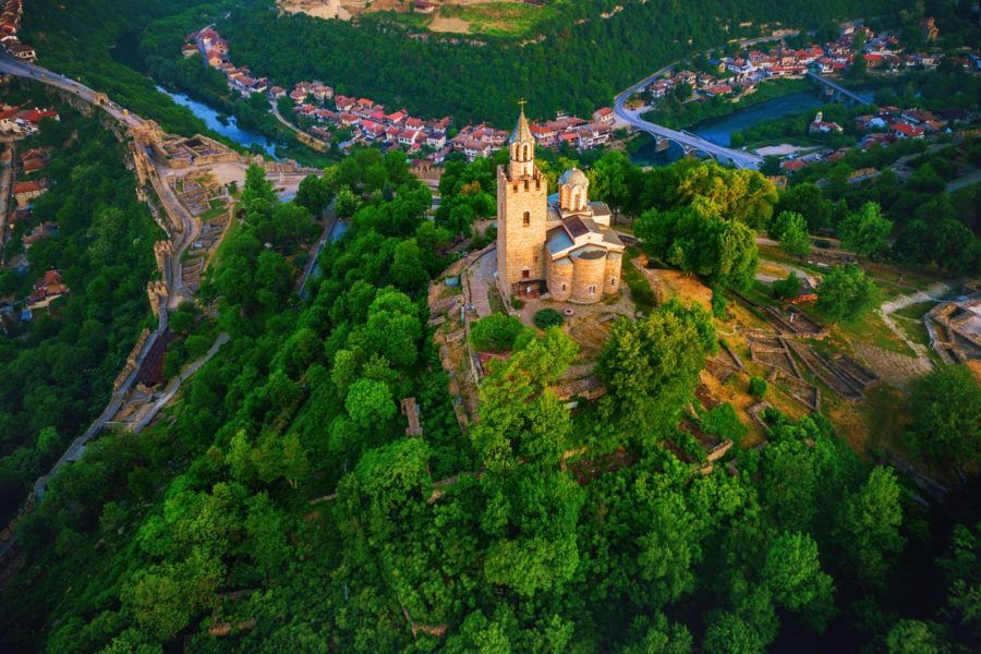 Best Castles In Bulgaria - Bulgaria Travel Blog - Tsarevets Fortress in Veliko Tarnovo