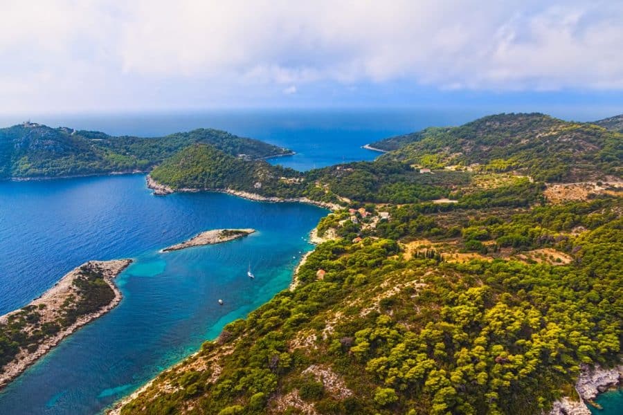 Croisières sur l'île de Mljet en Croatie