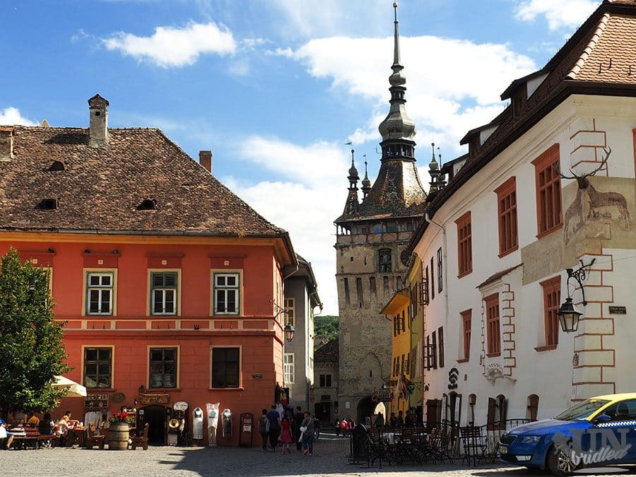 Road Trip From Bucharest_Sighisoara_square
