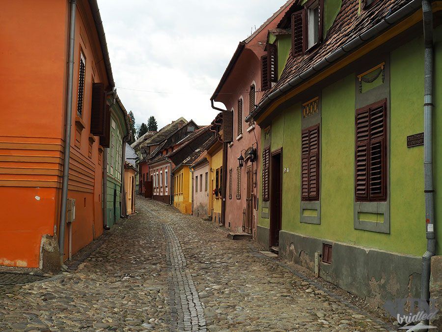 Road Trip From Bucharest_Sighisoara_street