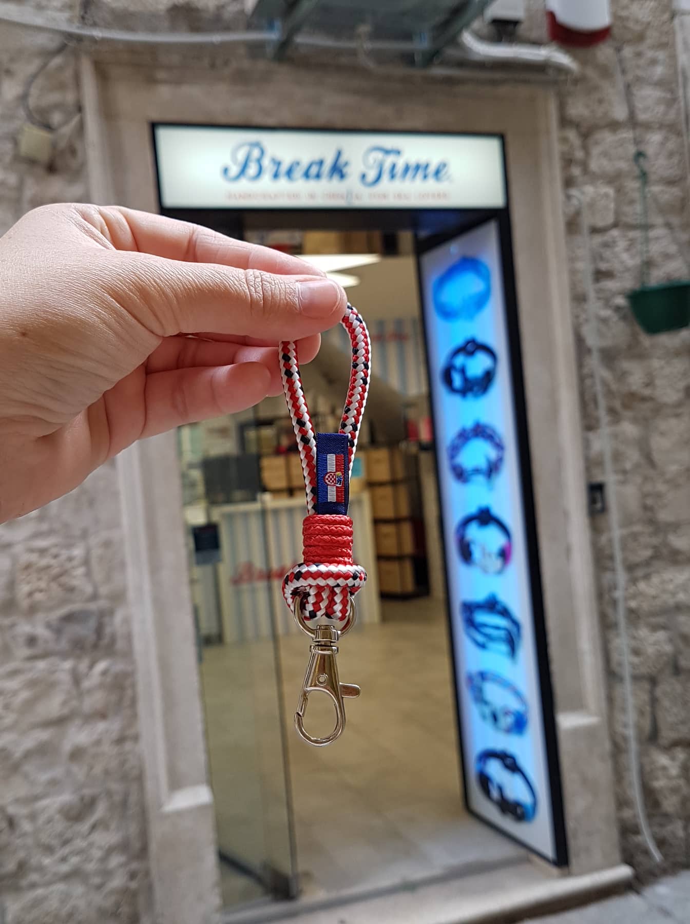 Breaktime Keyring