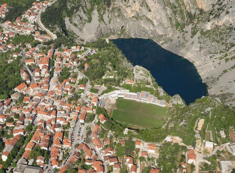 Imotski Stadion Gospin Dolac Football Pitch in Croatia