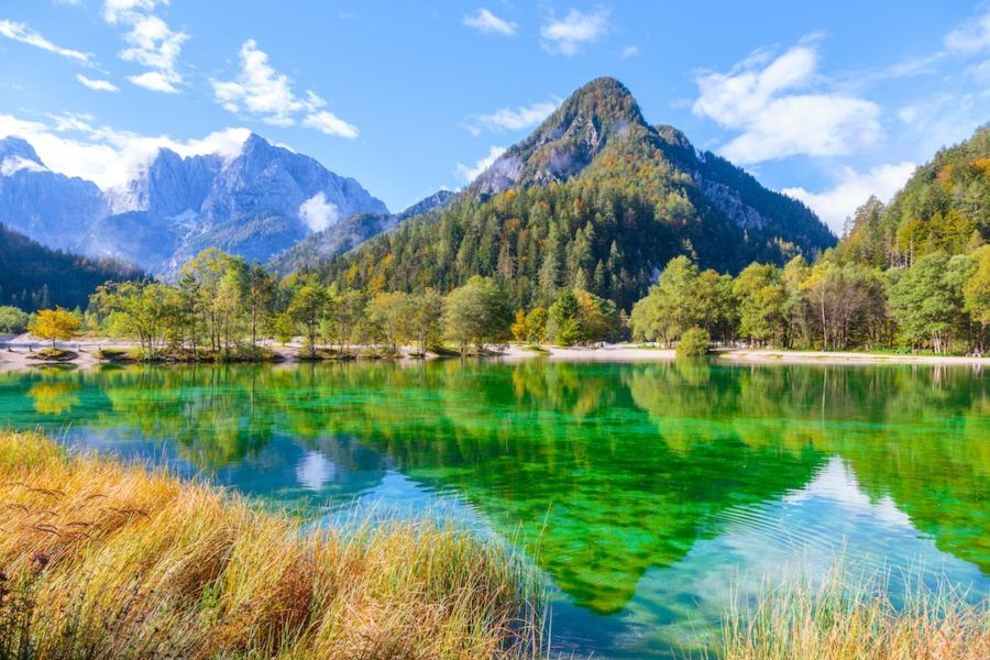 Lakes In Slovenia - Lake Jasna In Summer