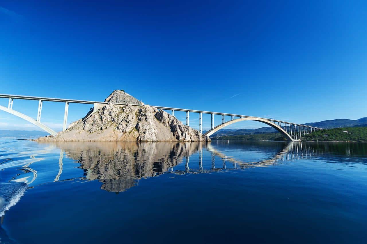 Facts About Croatia - Krk Island Bridg