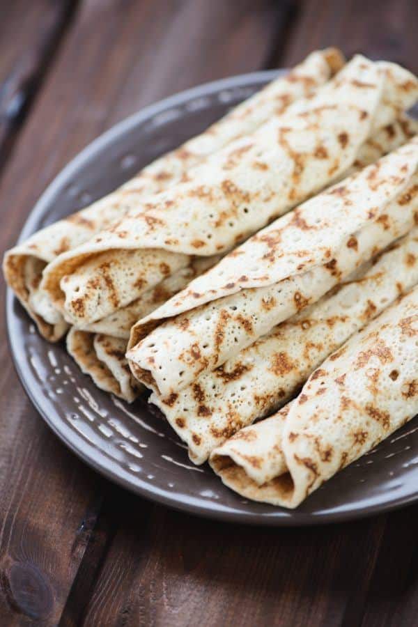 Rolled Palacike - Croatian Palacinke Recipe