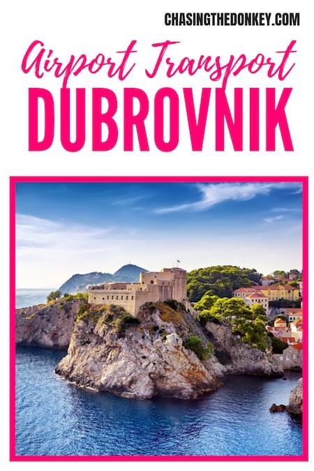Croatia Travel Blog_Things to do in Dubrovnik_Airport Transport from Dubrovnik Airport to Dubrovnik City Centre